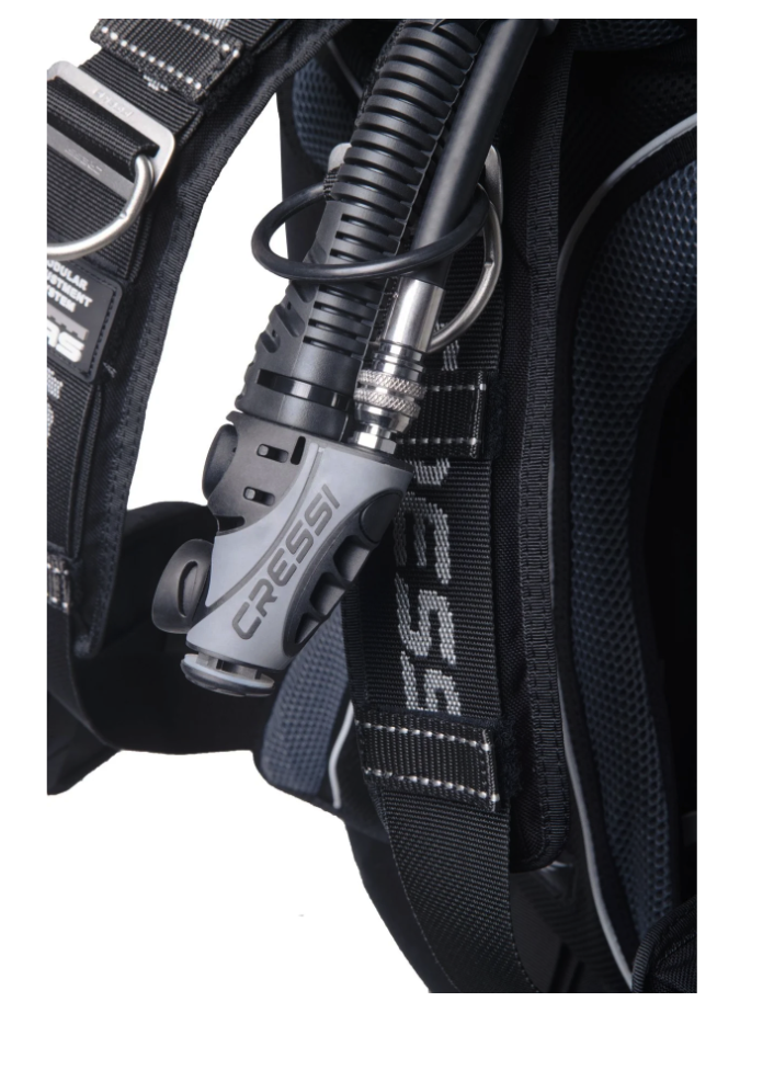 Cressi Aquawing plus BCD xs-xl 120N - черный с карманами для груза