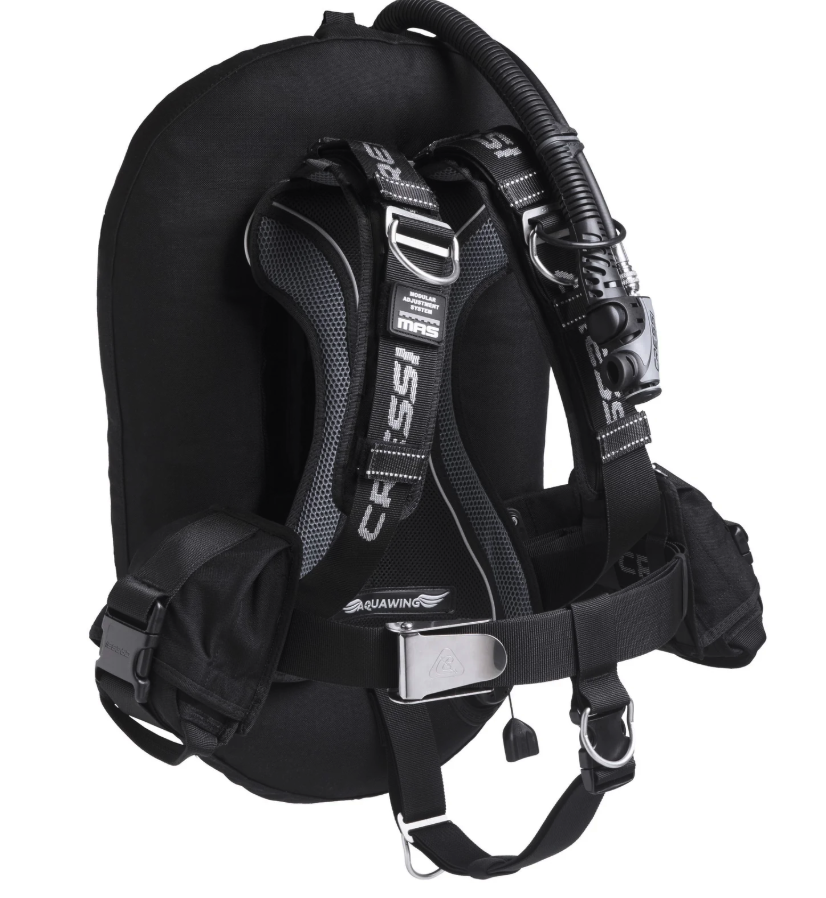 Cressi Aquawing plus BCD xs-xl 120N - черный с карманами для груза