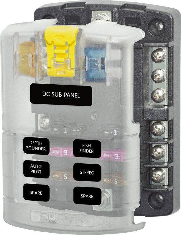 Blue Sea ST Blade Common source Fuse Blocks