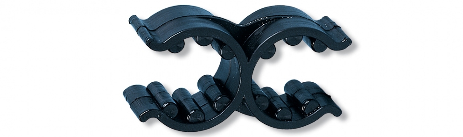 DOUBLE ELASTIC CLIP