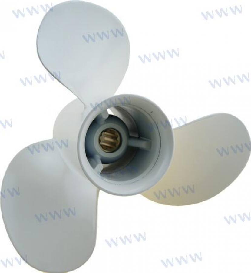 Propeller Yamaha (20-25) Parsun 25 (3x9,9x13R) similar SOL3211-099-13 and Yamaha: 664-45949-02