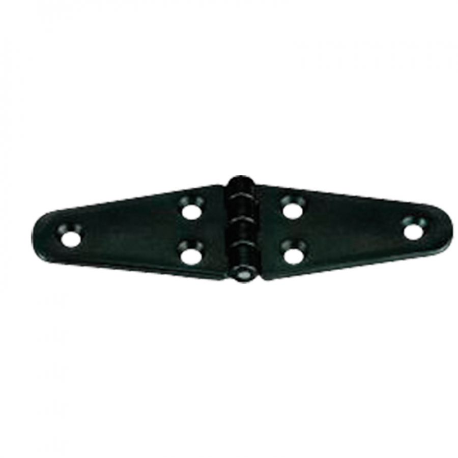 Hinge 135x40x4,5mm - WHITE 270 ° -Polyamide
