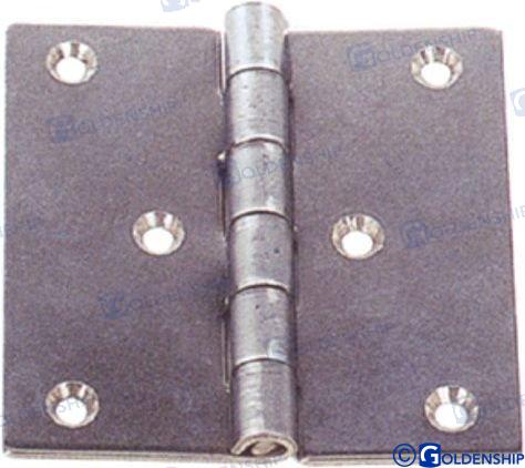 door hinge 60x60x1,5mm SS