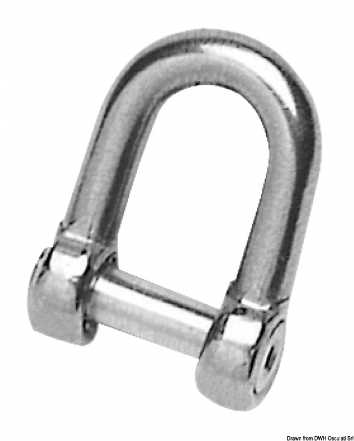 Anchor shackle 8mm AISI316
