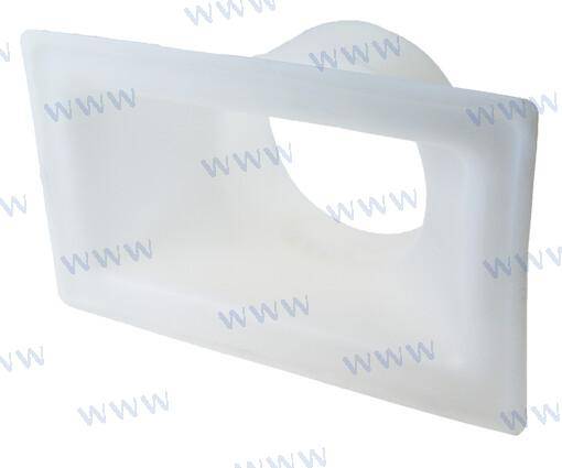 pvc adapter - ø140/1mm (290x175 mm)