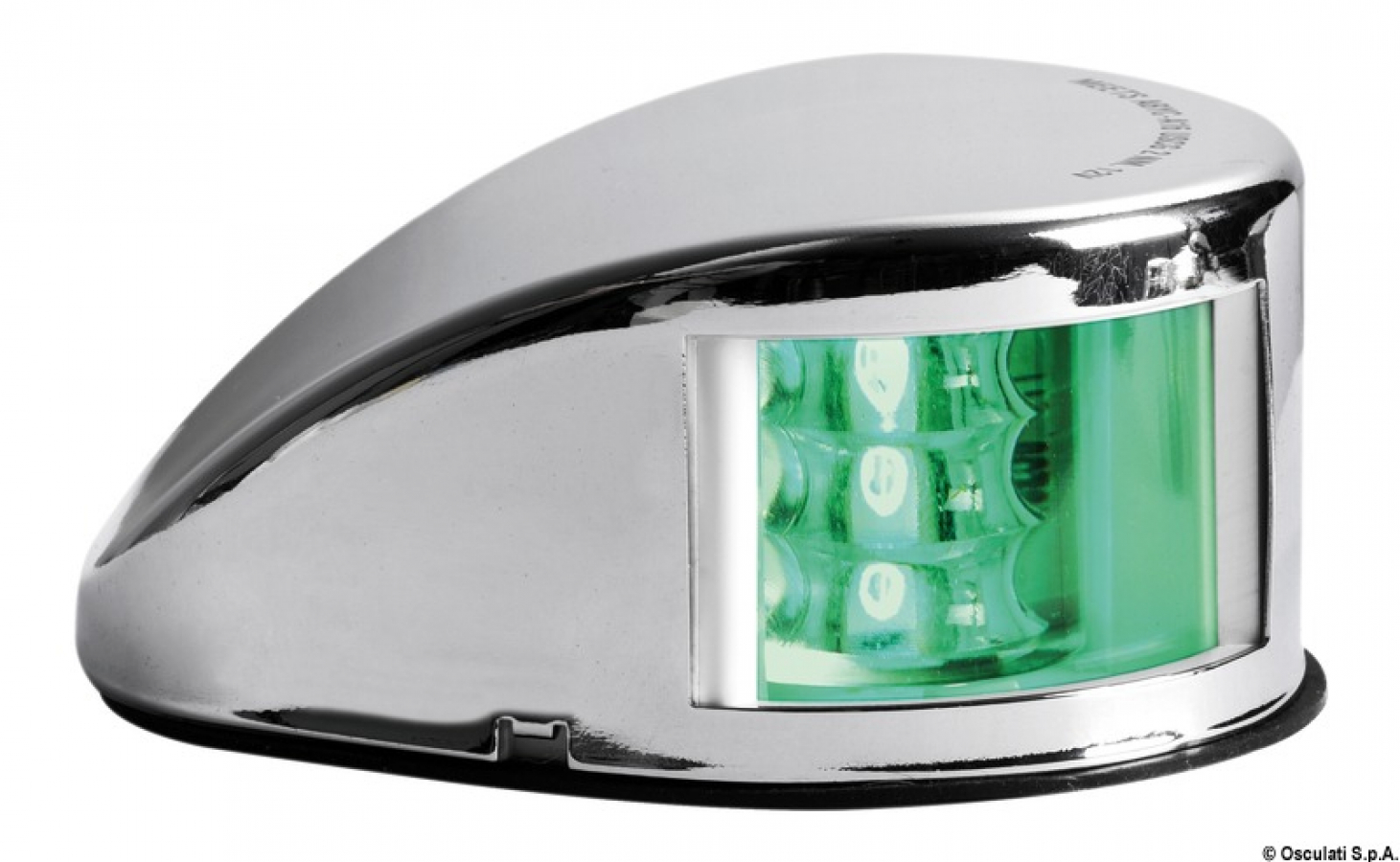 Mouse Deck navigation light green SS body LED up to 20m 12V 0,4W
