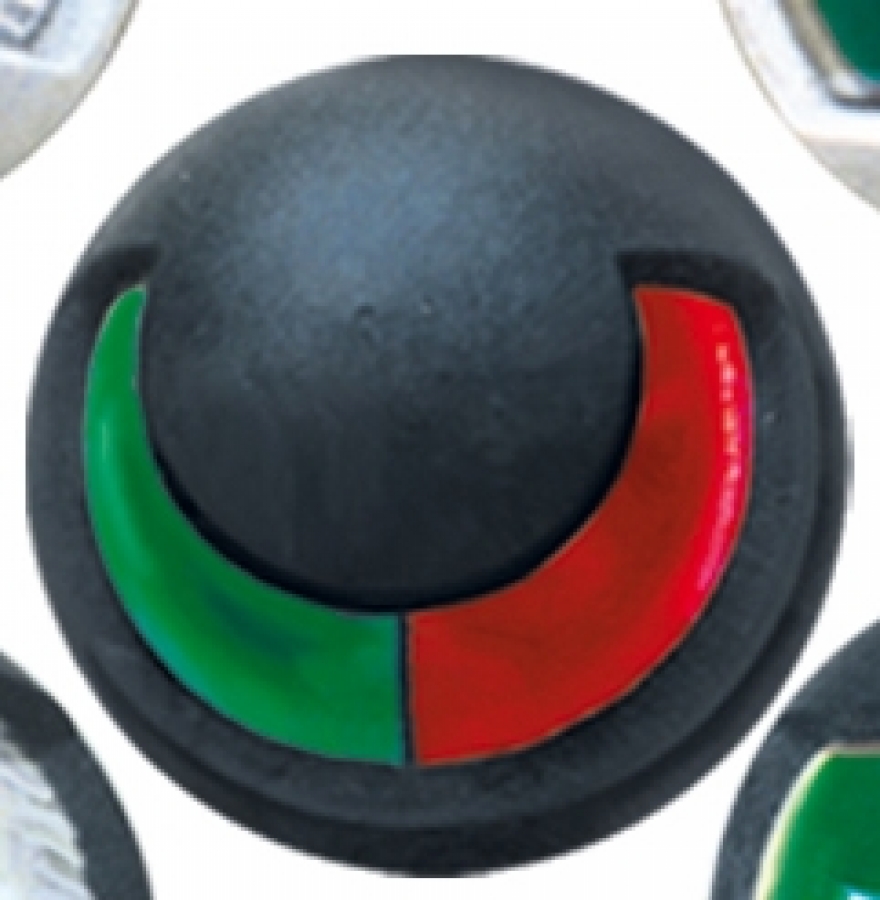 свет для навигации до 12 м, COLREG 72, черный 225° 12V 10W