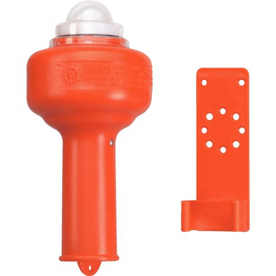 Sirius LED floating safety flashlight with LI battery , SOLAS