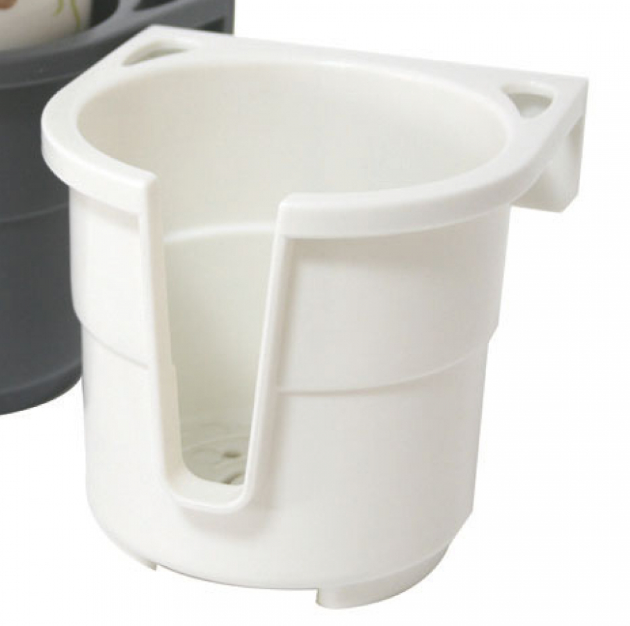 Cup holder 11x11x10cm - white
