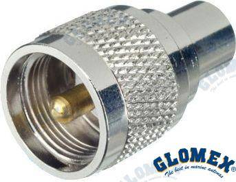 fme male to pl259 male adapter