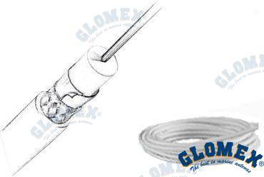 tv cable rg6/y low loss 75 ohms 25mts
