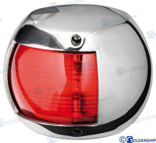 navigation light - AISI316 112.5° Red