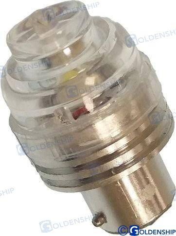 spare light bulb LED 12v-24v 2w ba15d white