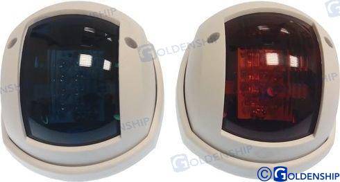 pair vertical navigation lights white - LED