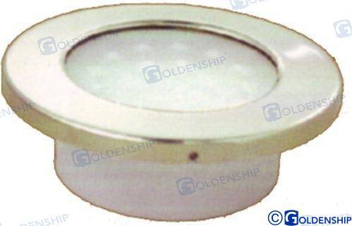 round 12-24v, 5w, white, high-bright LED