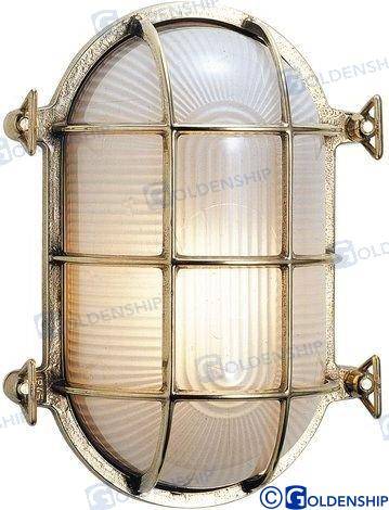 polished brass light 220v - 235*165*115mm