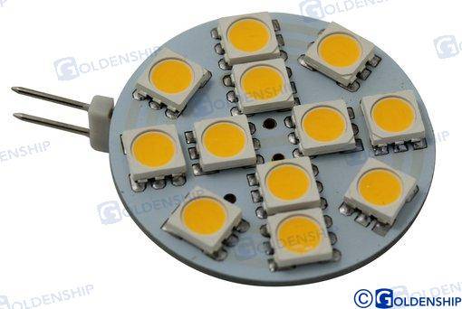 light bulb g4 horizontal 12LED 2,2 w 12/30v