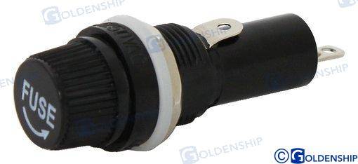 fuse holder round