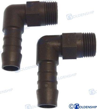 racor 90d polyamide 1/2 - 12 (2pcs)