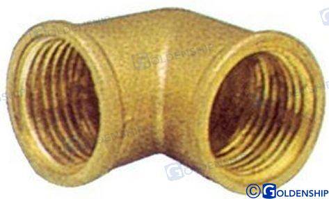 brass elbow h/h 1 1/4"