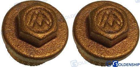 male nut plug 3/8" (2pcs)