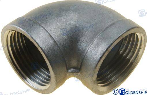 90d elbow banded aisi 316 1"