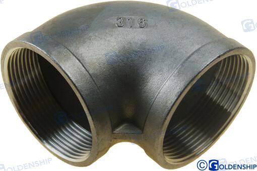 90d elbow banded aisi 316 2"