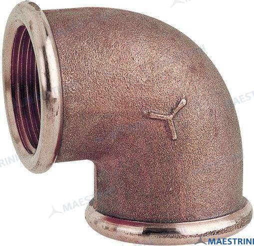 elbow f/f bronze 3/4"