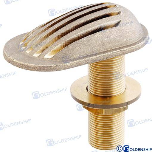 intake strainer 1''1/2 brass cr