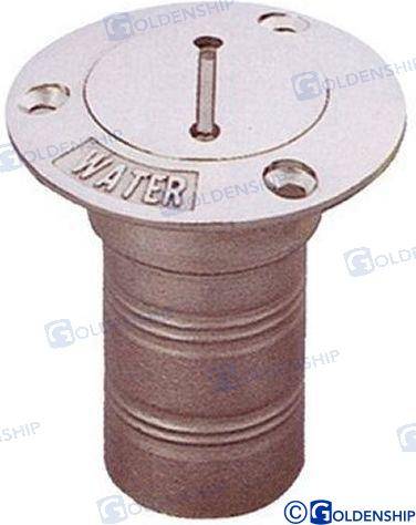 deck fill , Pipe d.38mm "water" AISI316