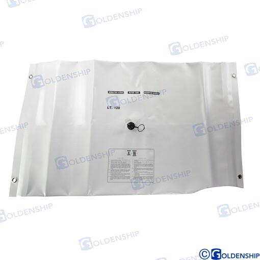 Sattler Rectangal Flexable Water Tank 120L 74x125cm