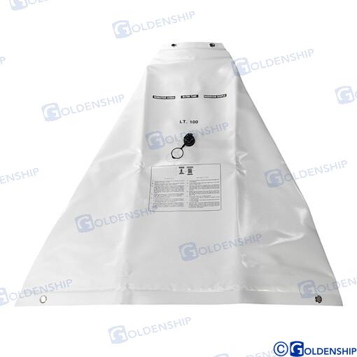 Sattler Triangle Flexable Water Tank 100L 104x26x110cm
