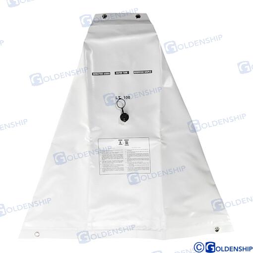 Sattler Triangle Flexable Water Tank 100L 104x26x110cm