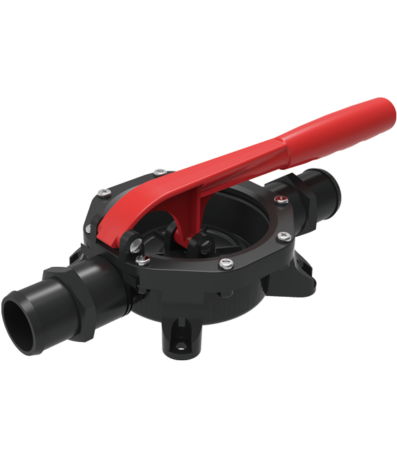 Hand water pump with diaphragm 20l/min Outlet 38.1mm - Seaflo SFDHP-G720-02