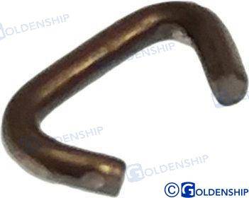 stainl. steel clamping 8mm (10pcs)