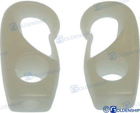 nylon hook 8 mm. (2pcs)
