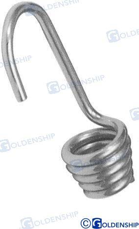 stainless hook 8 mm (2pcs)