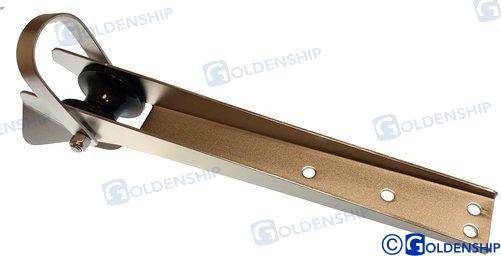 bow roller-mount ss304 387 x 52 mm