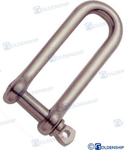 long dee shackle aisi-316 10mm