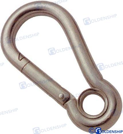 Snap Hook 7x 70mm AISI316 - Max working load 630kg