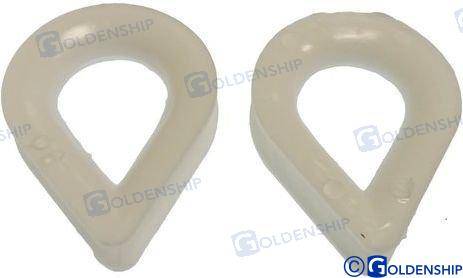 nylon thimbles 6mm (2pcs)
