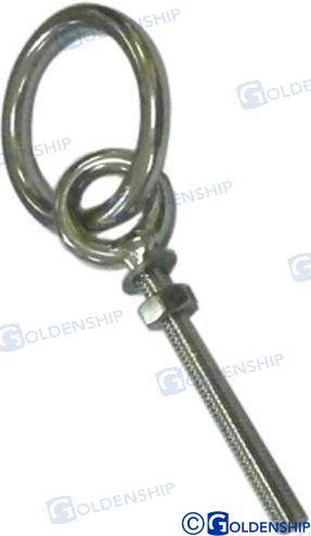 ss ring eye bolt m8x100mm