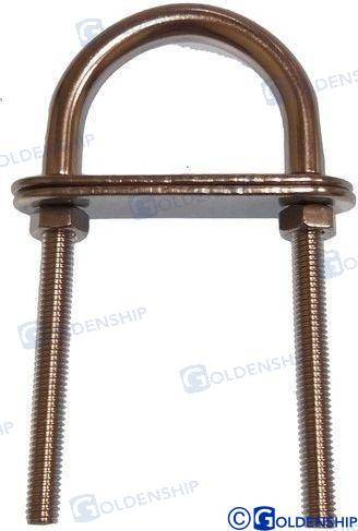 u bolt inox m6 (15pcs)
