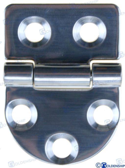 ss. door hinge 42*30mm rev