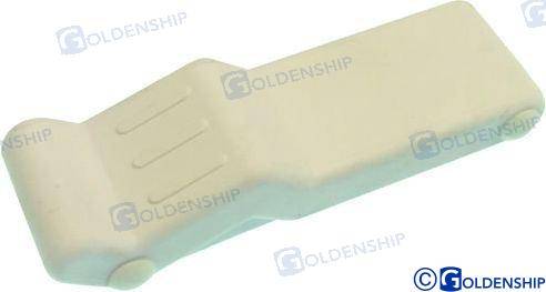 anti vibration peak latch 96*29mm white