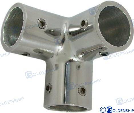 90d three way angle 7/8" d.22mm