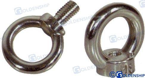 eye bolt & nut male