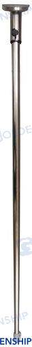 flag pole inox 80 cm base 73mm