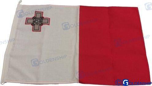 flag malta 30x45 cm