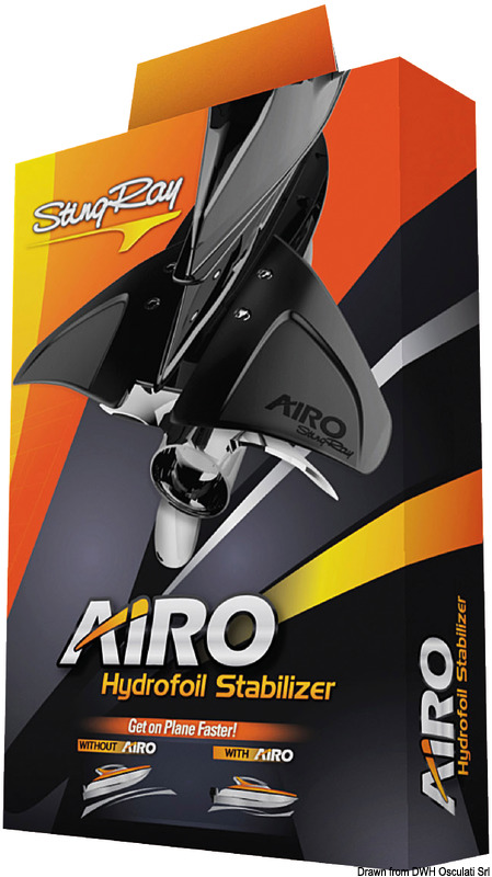 STINGRAY AIRO 4-350 л.с. на подводных крыльях, винтовое крепление, до 6 м